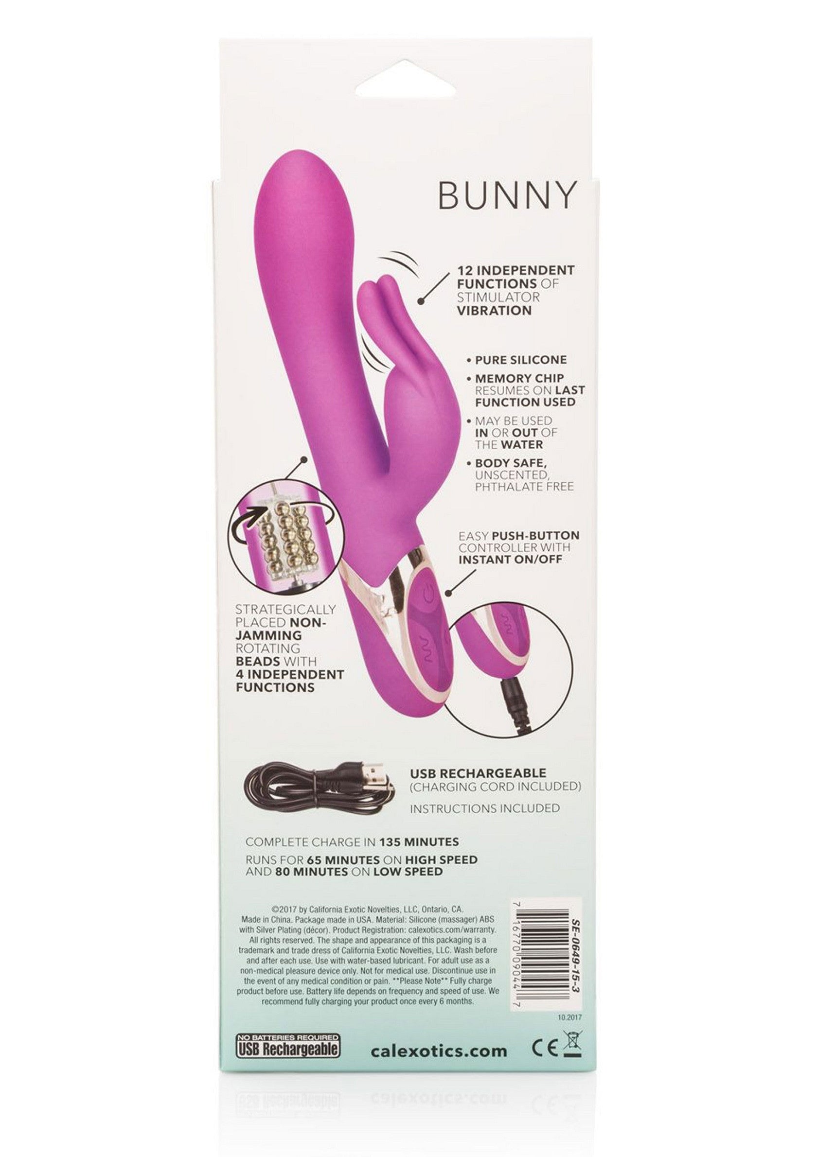 12475 calexotics personality vibes enchanted bunny
