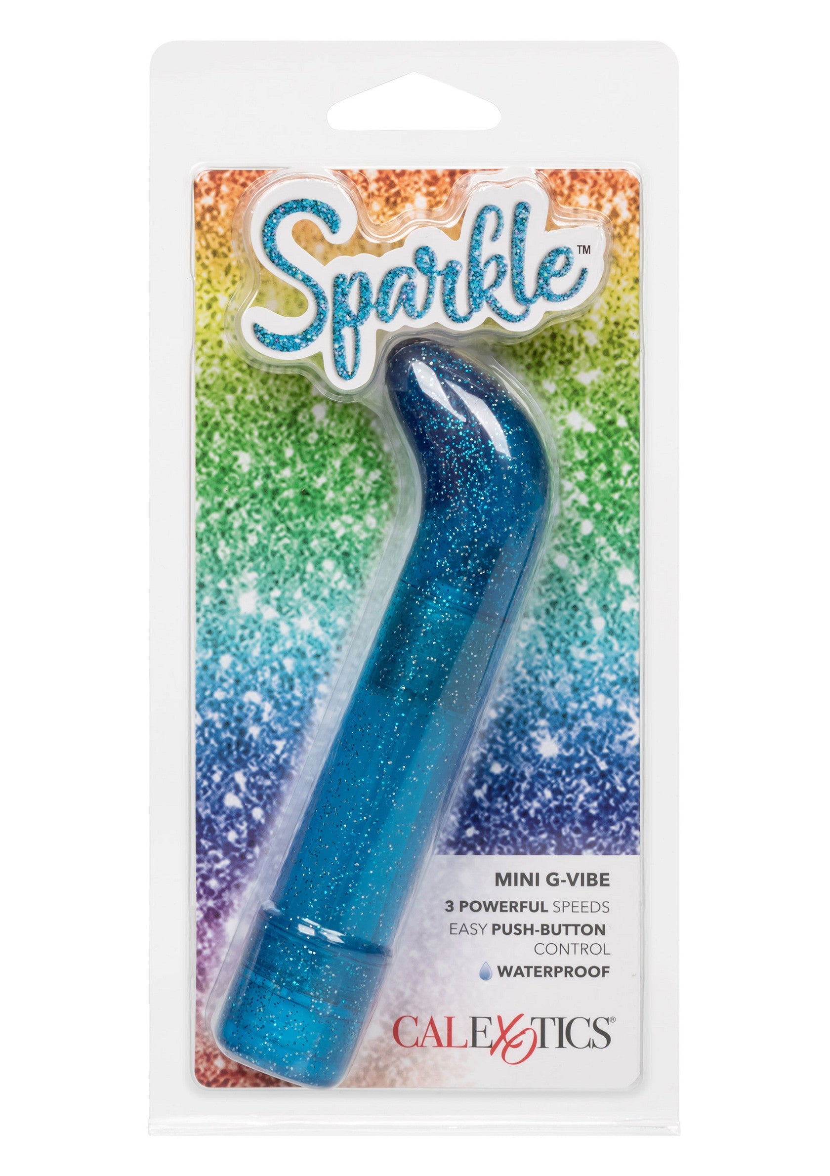 12516 calexotics personality vibes sparkle mini g vibrator