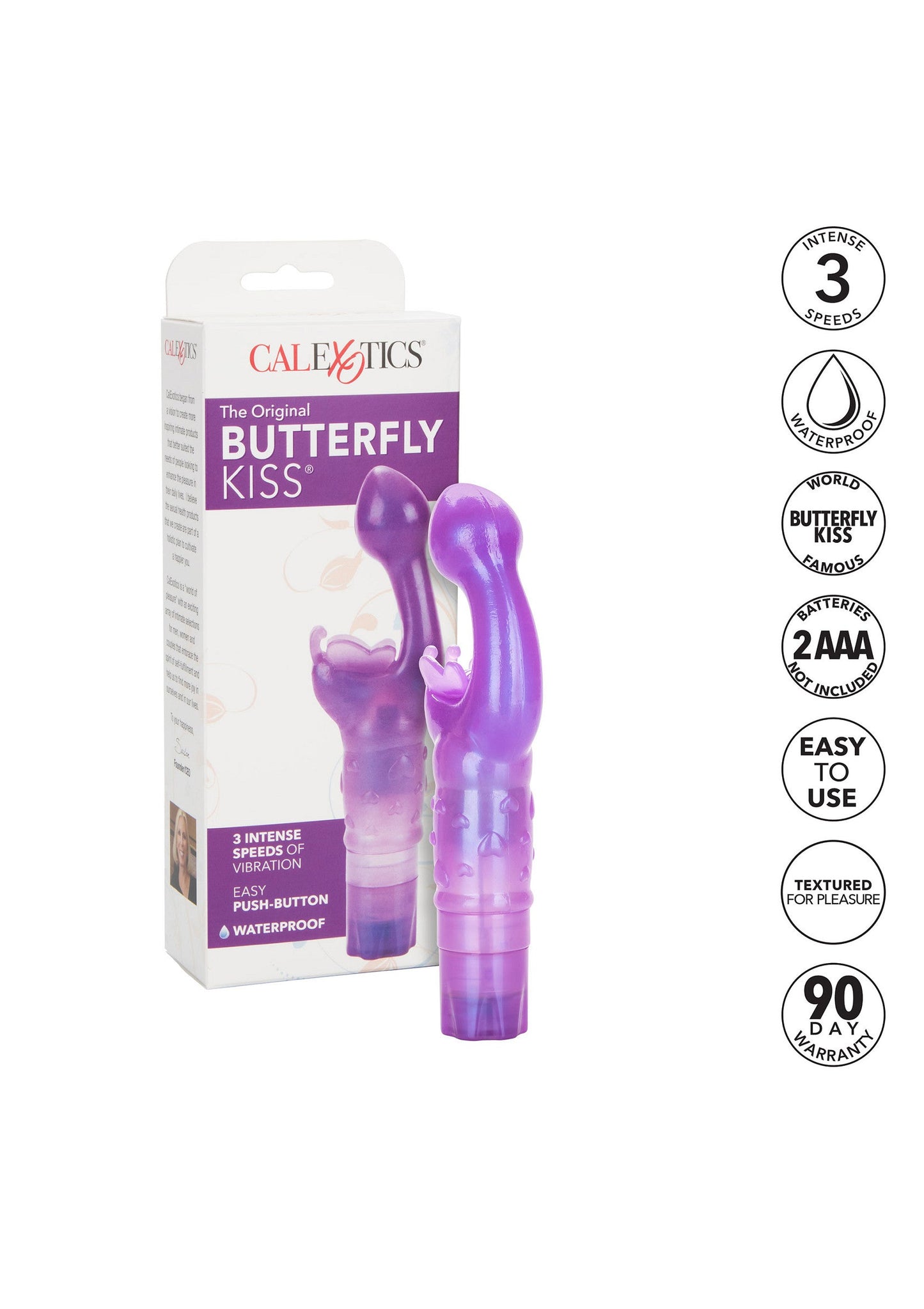 12521 calexotics kiss vibes the original butterfly kiss