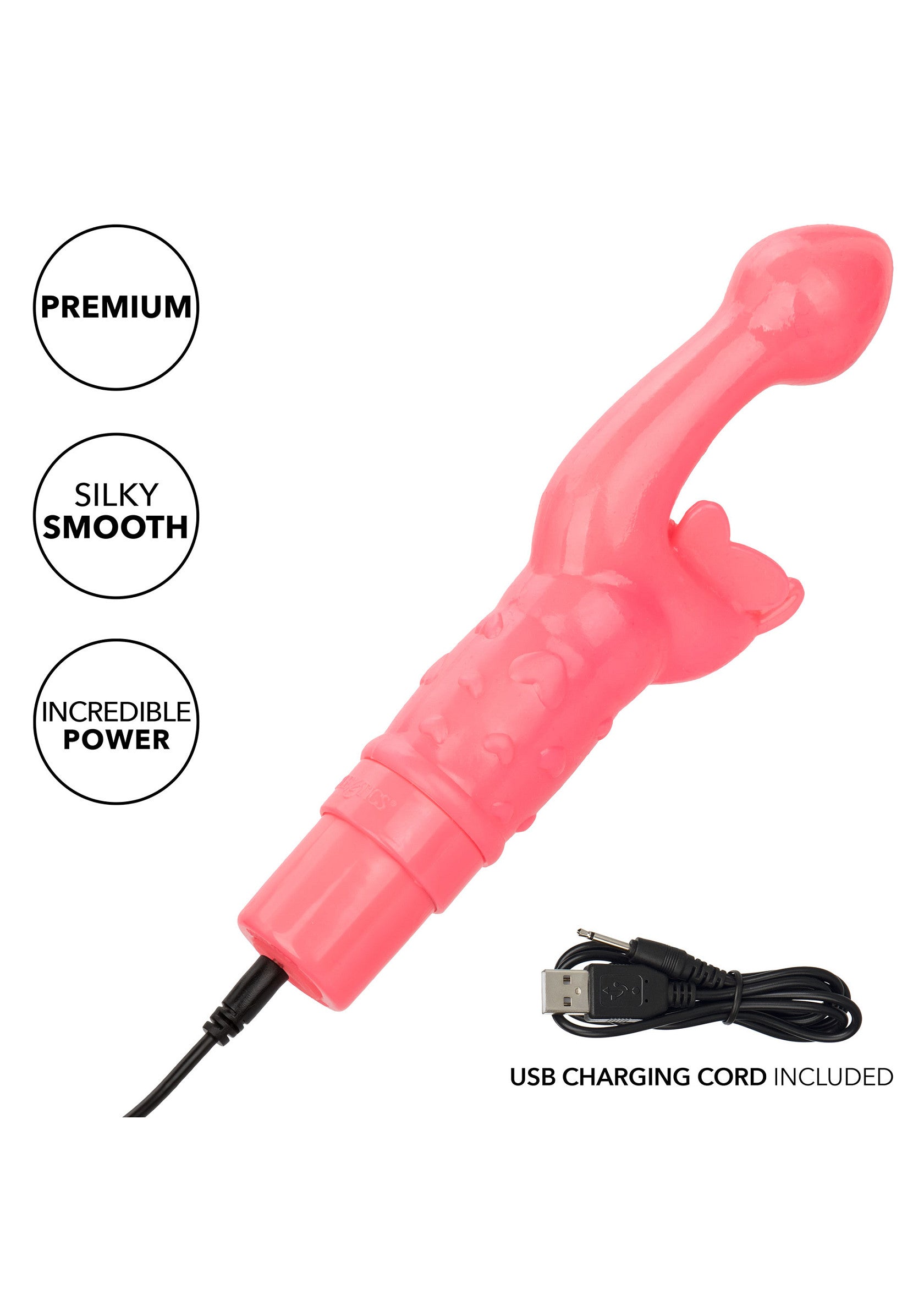 12529 calexotics kiss vibes rechargeable butterfly kiss