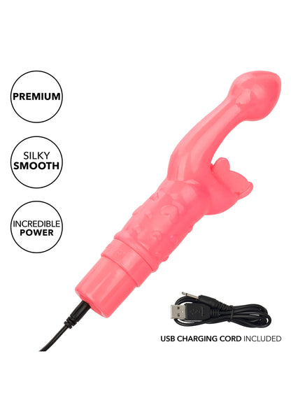 12529 calexotics kiss vibes rechargeable butterfly kiss