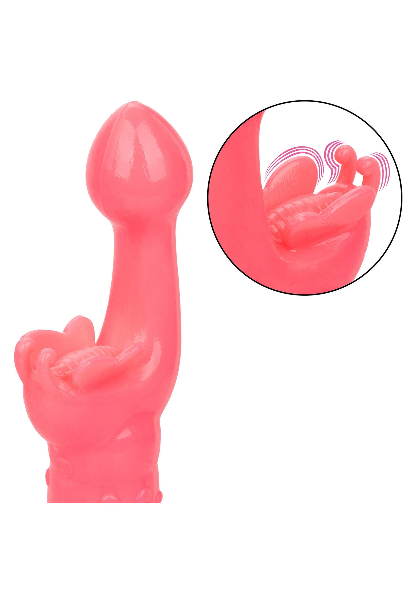 12529 calexotics kiss vibes rechargeable butterfly kiss