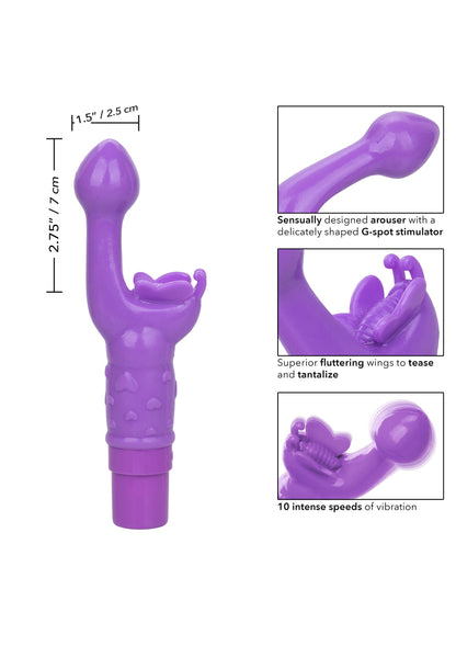 12529 calexotics kiss vibes rechargeable butterfly kiss