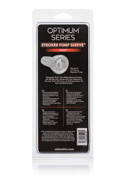 12587 calexotics optimum series stroker pump sleeve pussy