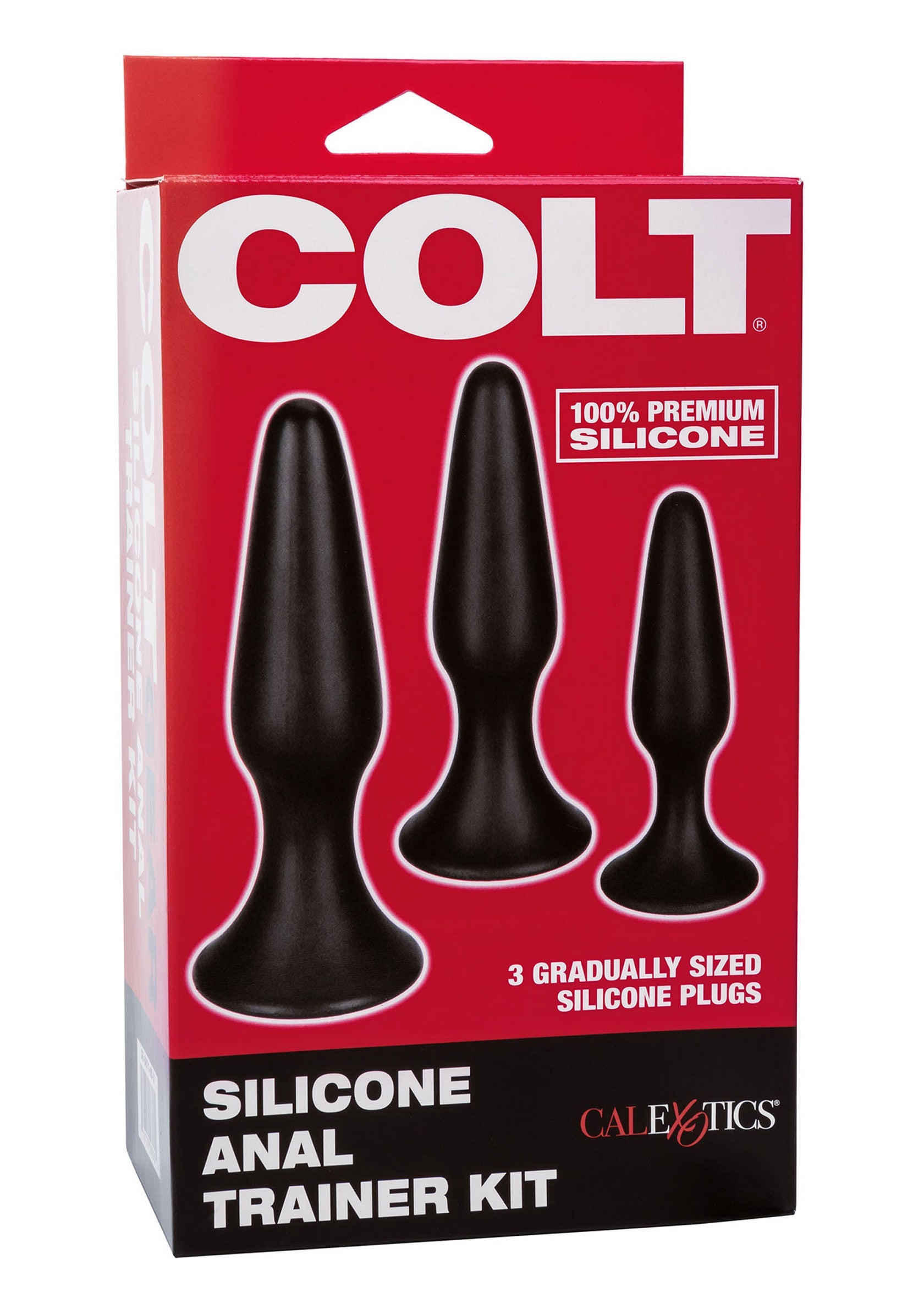 12617 calexotics colt gear colt silicone anal trainer kit