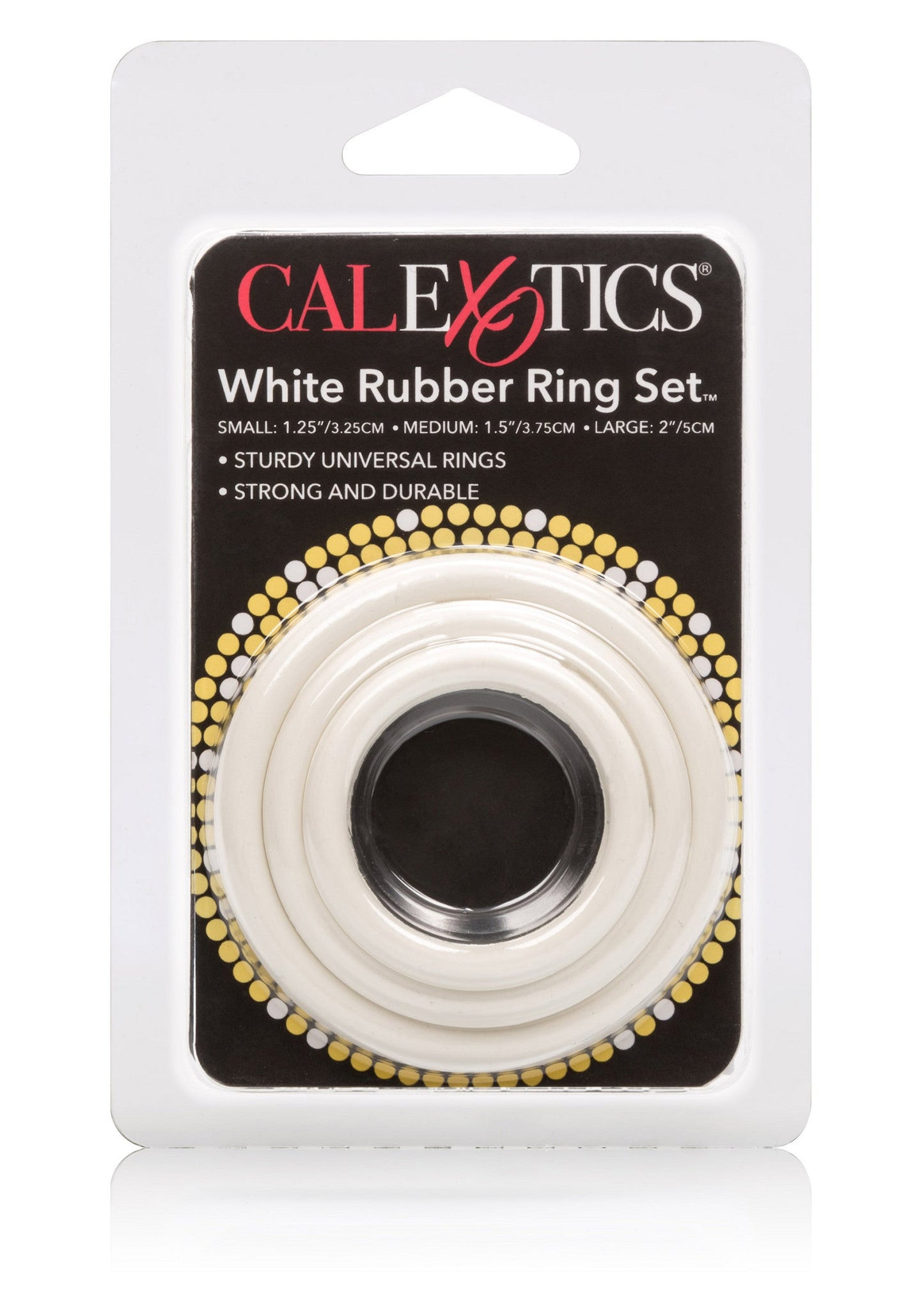 12705 calexotics rings rubber ring 3 piece set