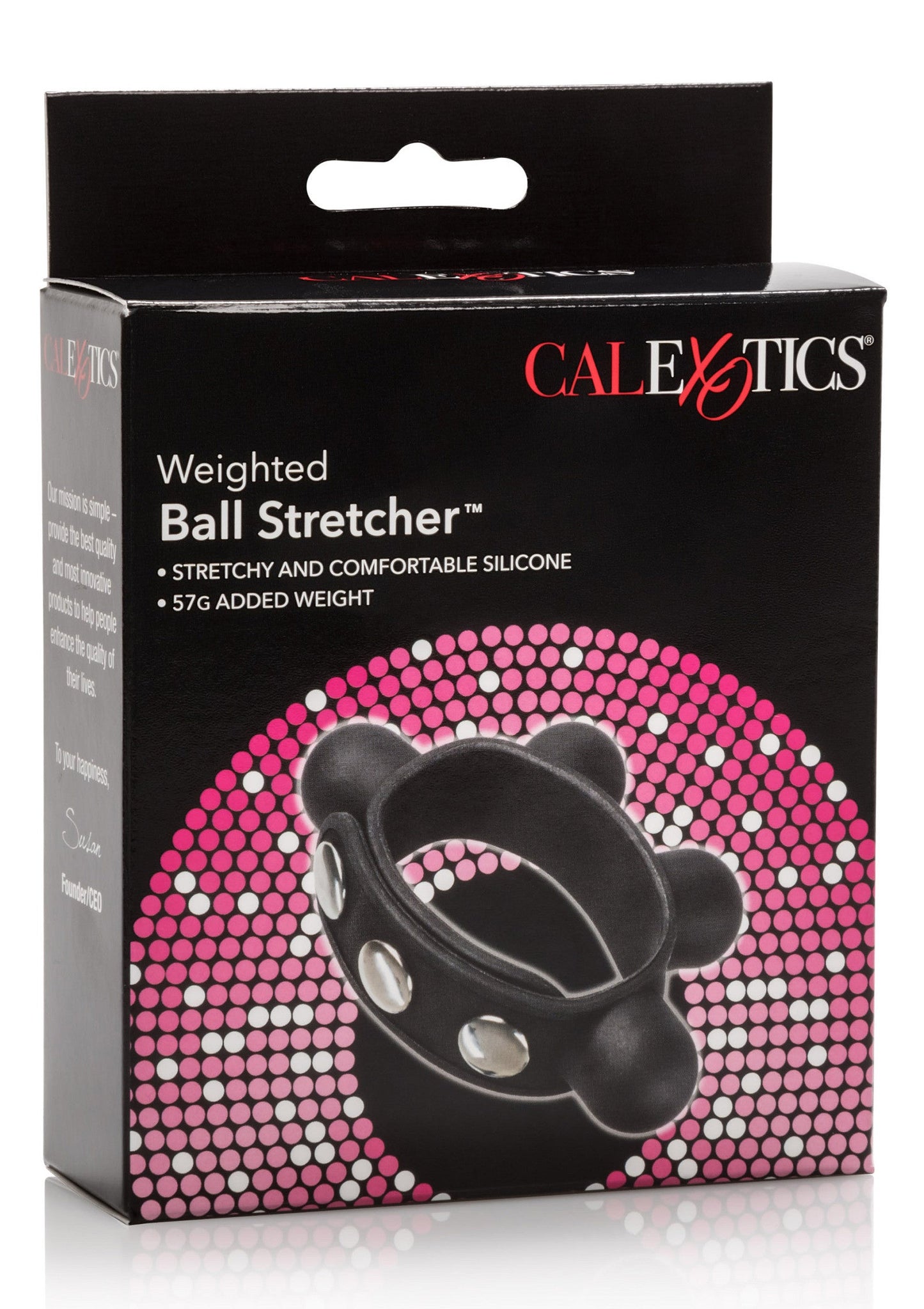 12759 calexotics rings weigted ball stretcher