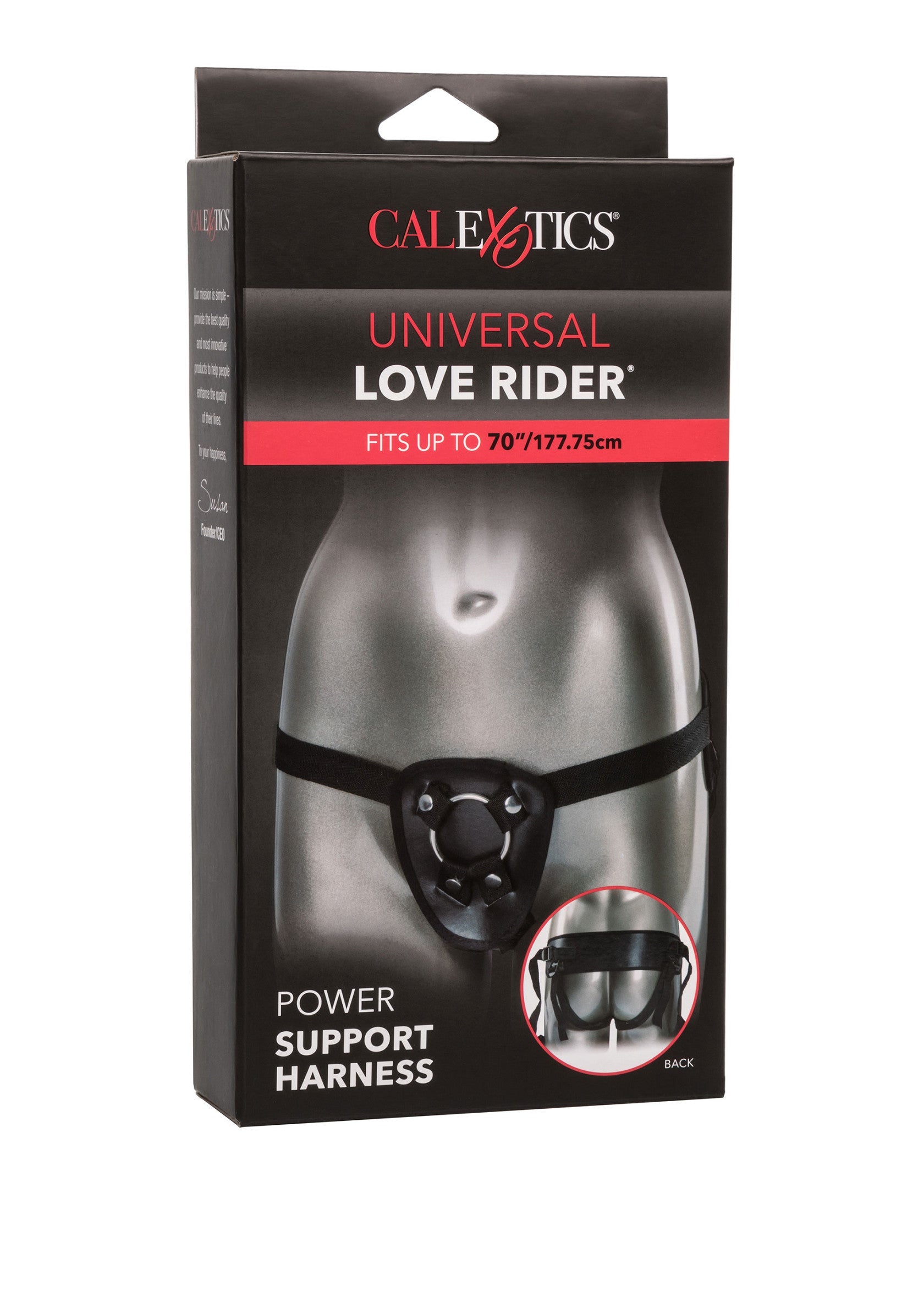 12774 calexotics her royal harness power support harness