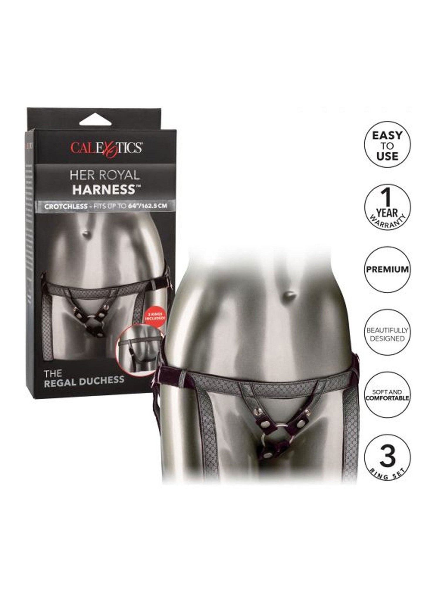 12860 calexotics her royal harness the regal duchess