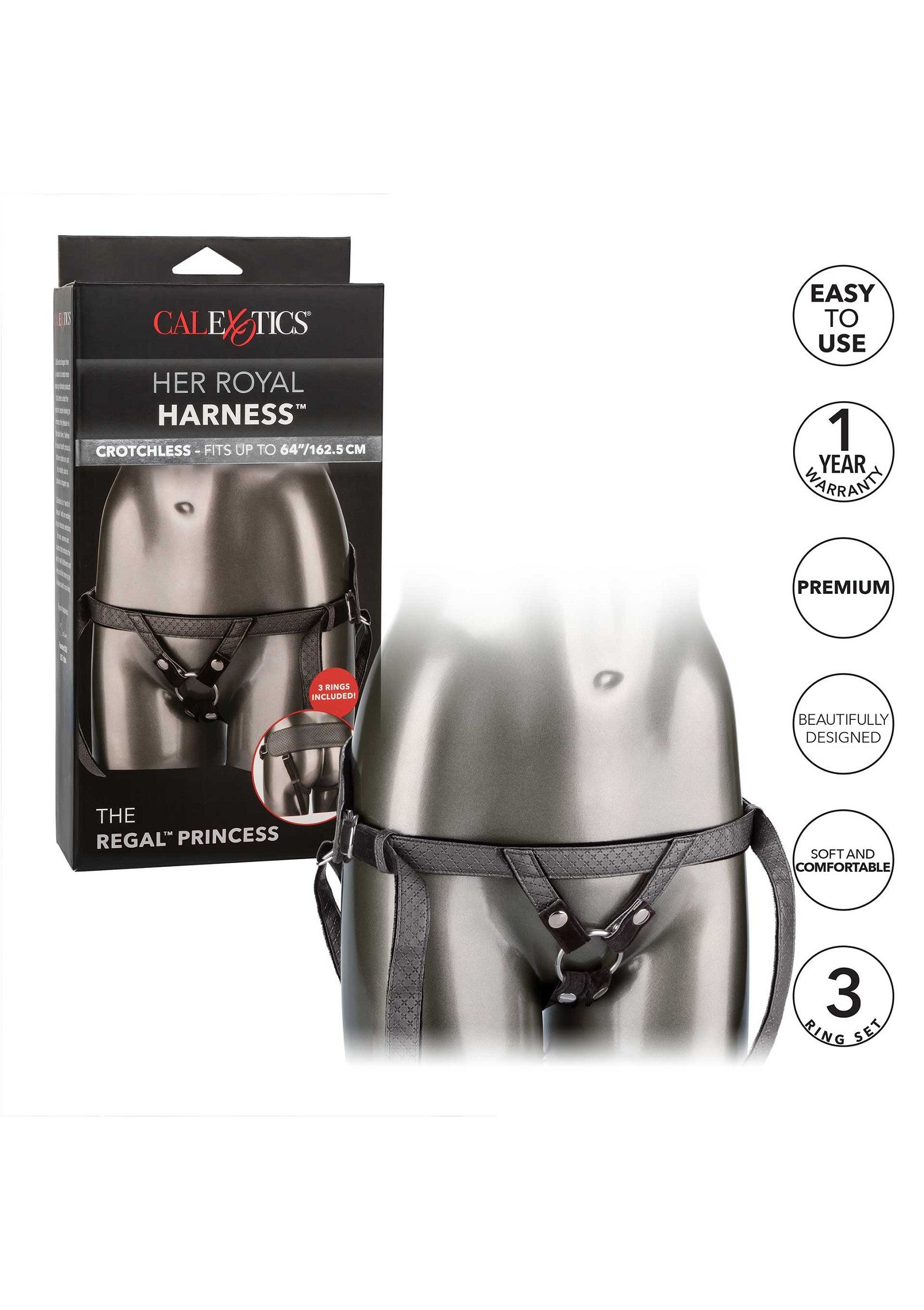 12863 calexotics her royal harness the regal princess