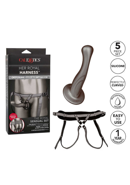 12864 calexotics her royal harness the royal sensual set