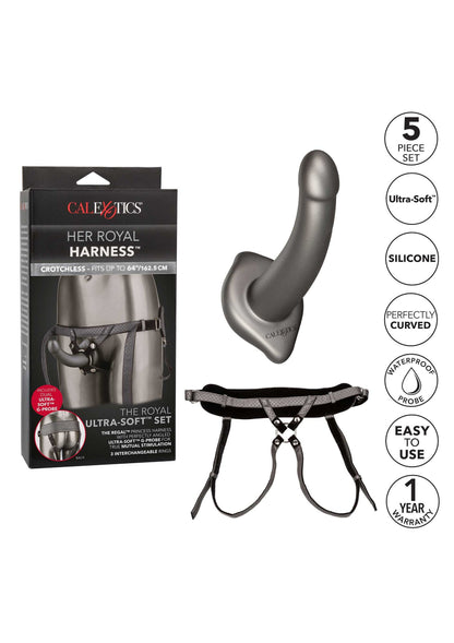 12865 calexotics her royal harness the royal ultra soft set