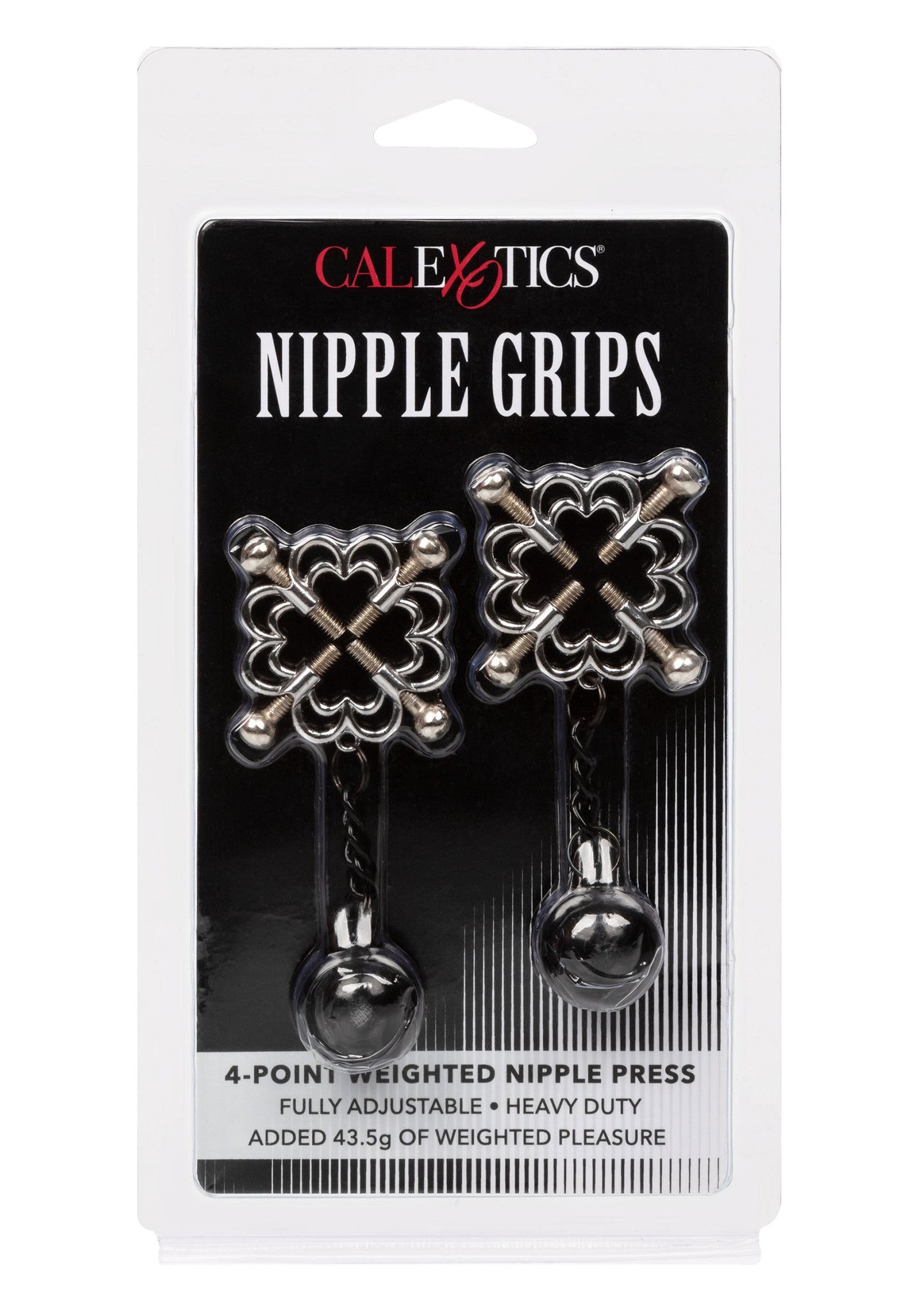 12916 calexotics nipple play 4 point weighted nipple press