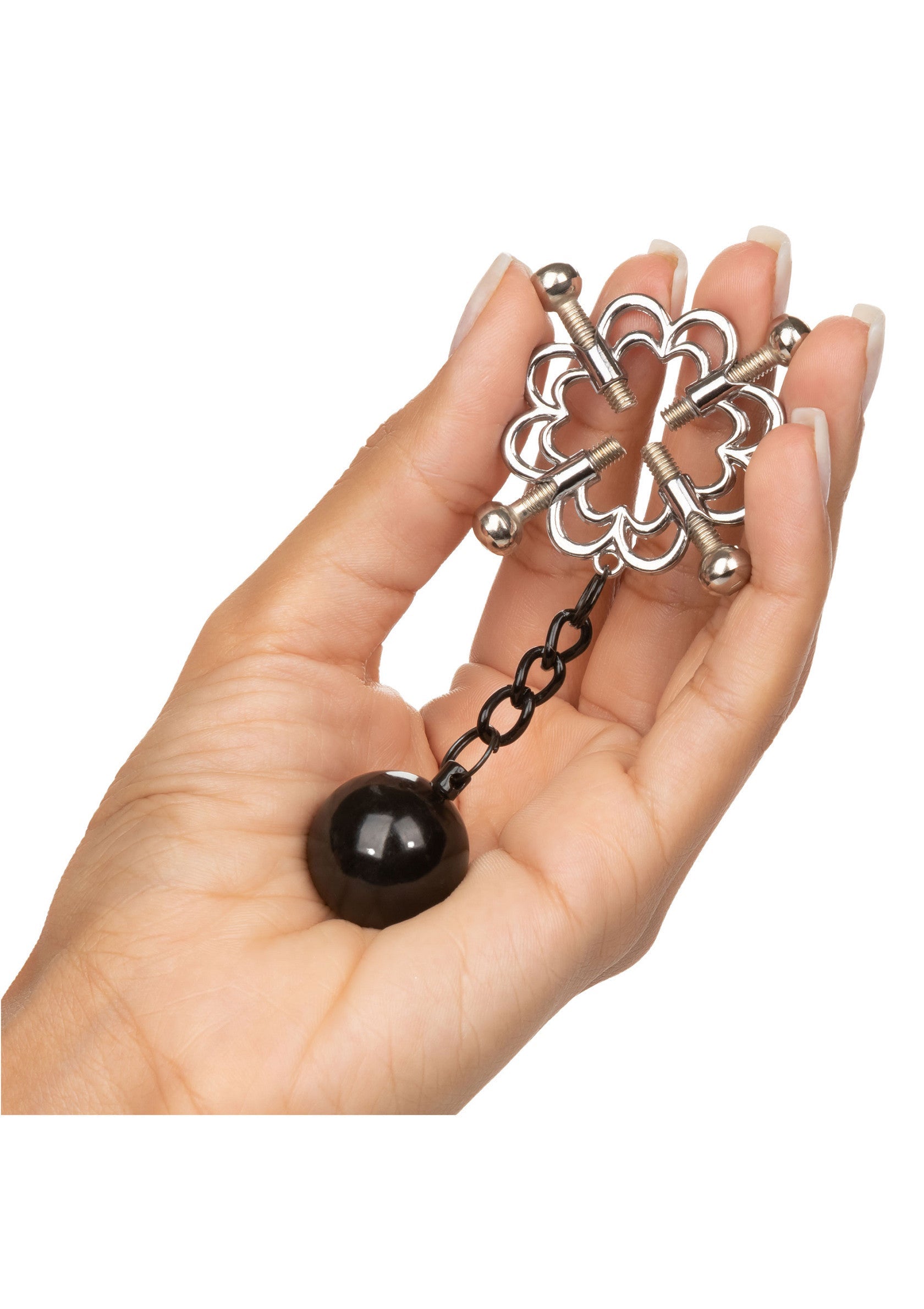 12916 calexotics nipple play 4 point weighted nipple press