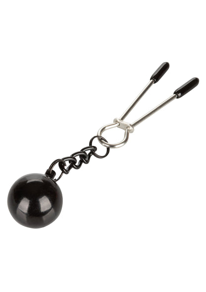 12917 calexotics nipple play weighted tweezer nipple clamps