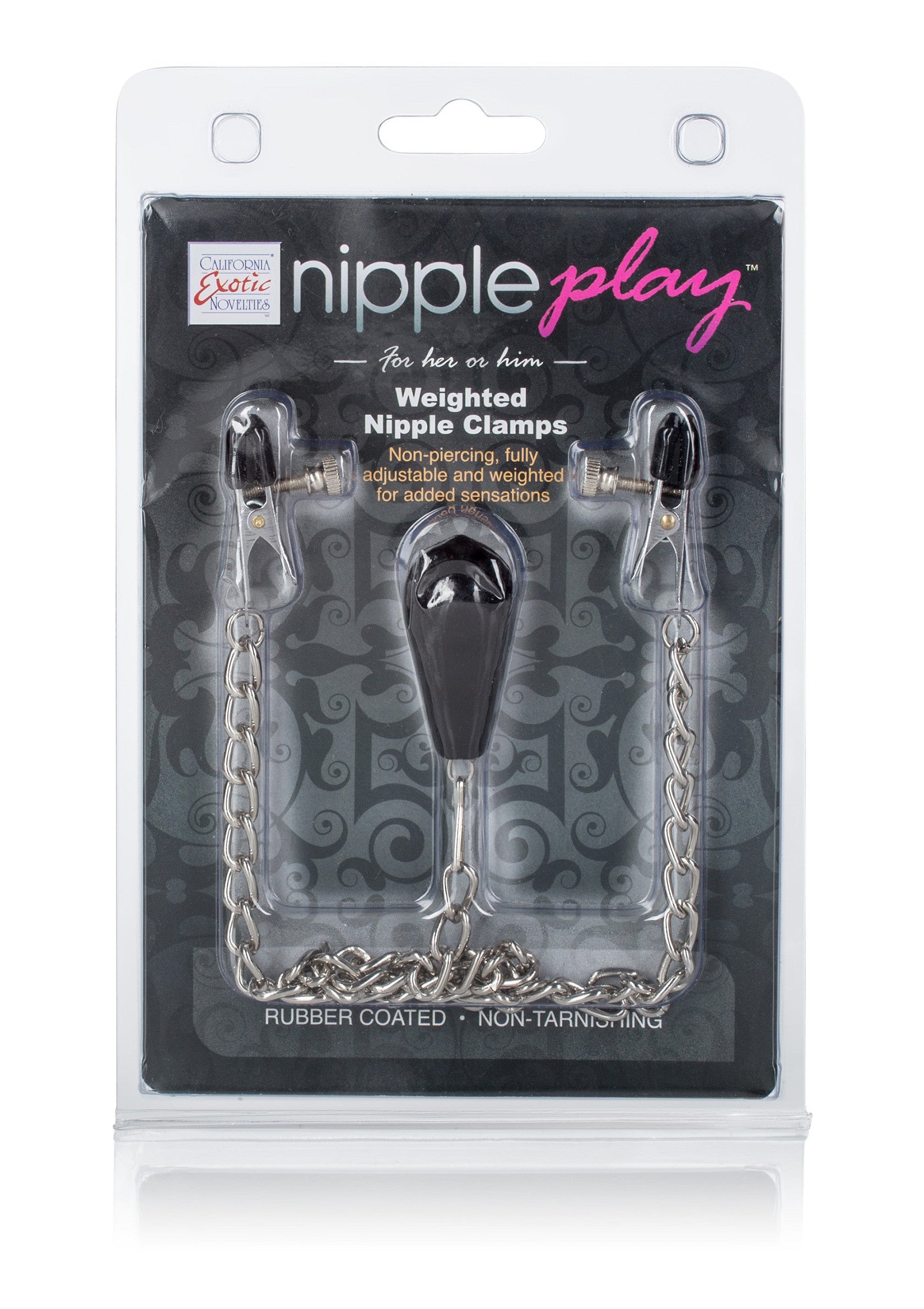 12925 calexotics nipple play weighted nipple clamps