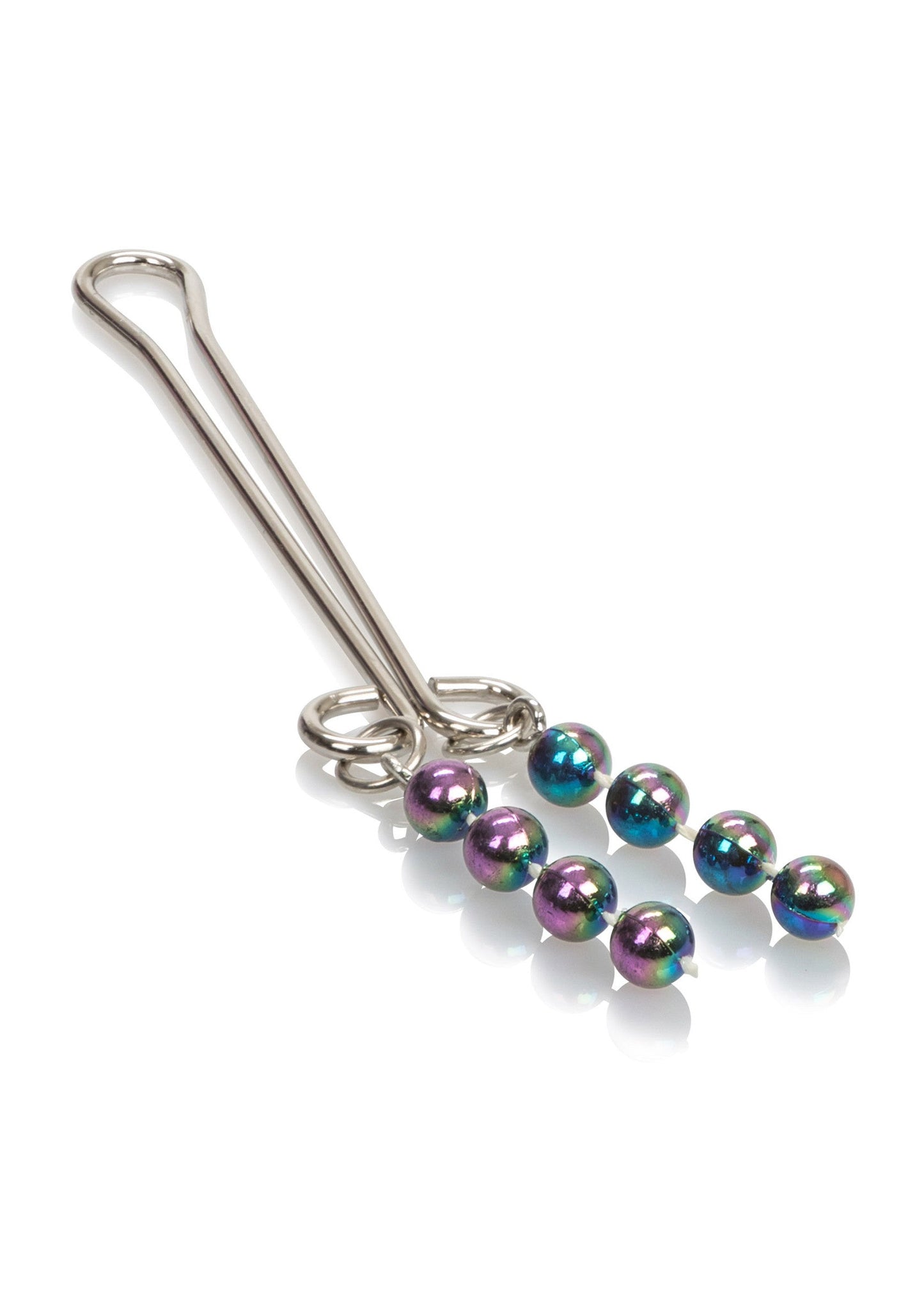 12940 calexotics nipple play beaded clitoral jewelry