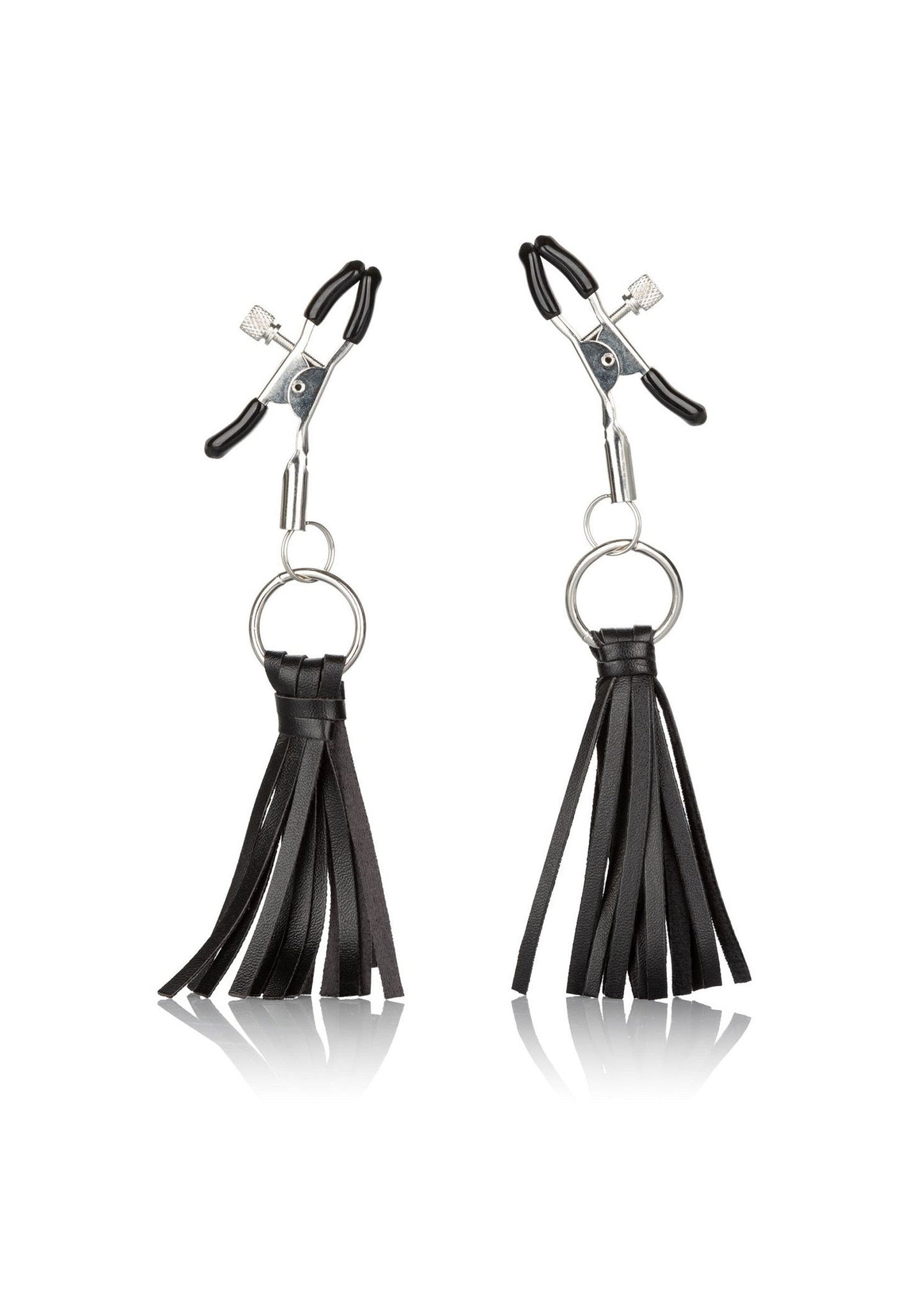 12956 calexotics nipple play playful tassels nipple clamps