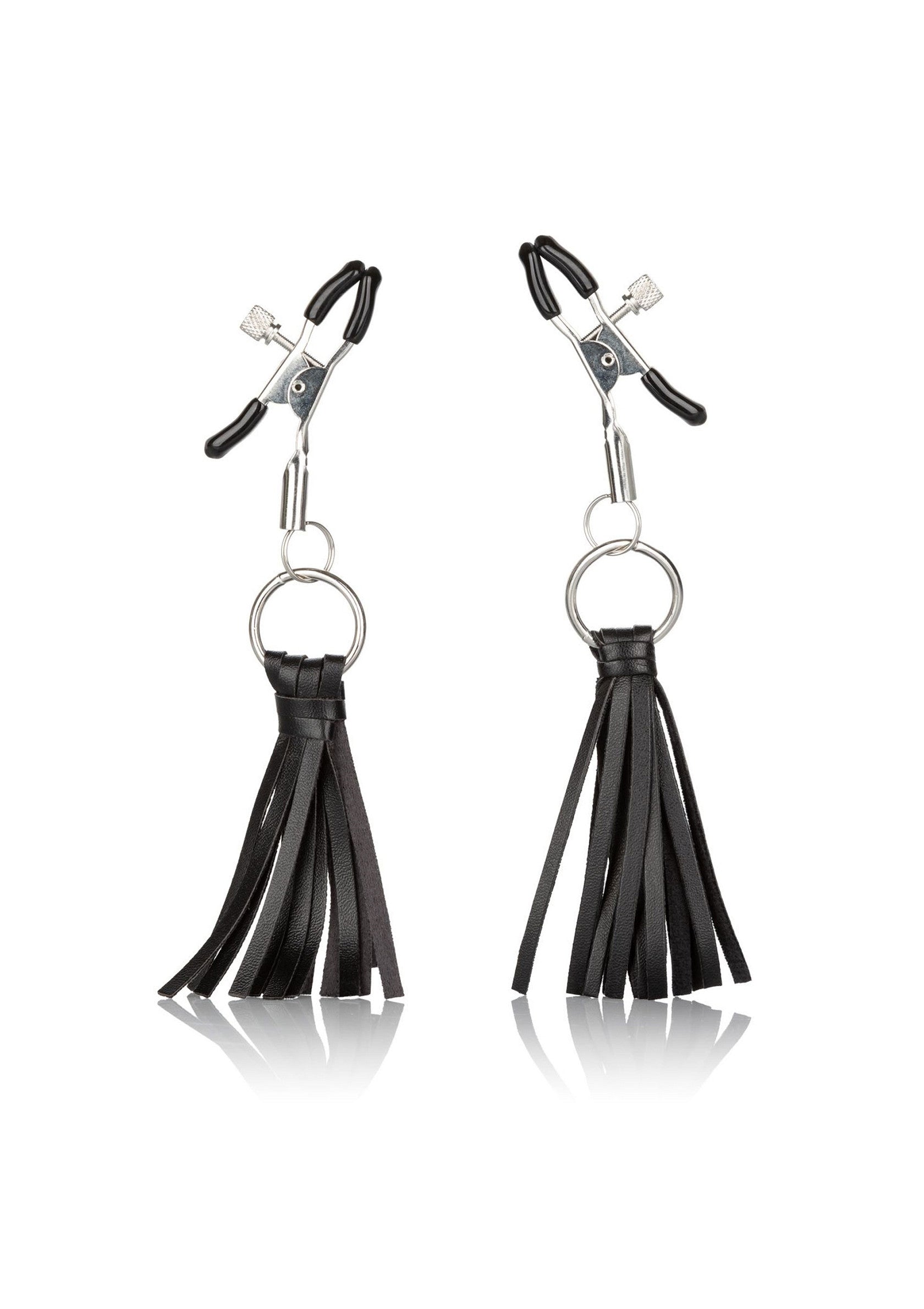 12956 calexotics nipple play playful tassels nipple clamps