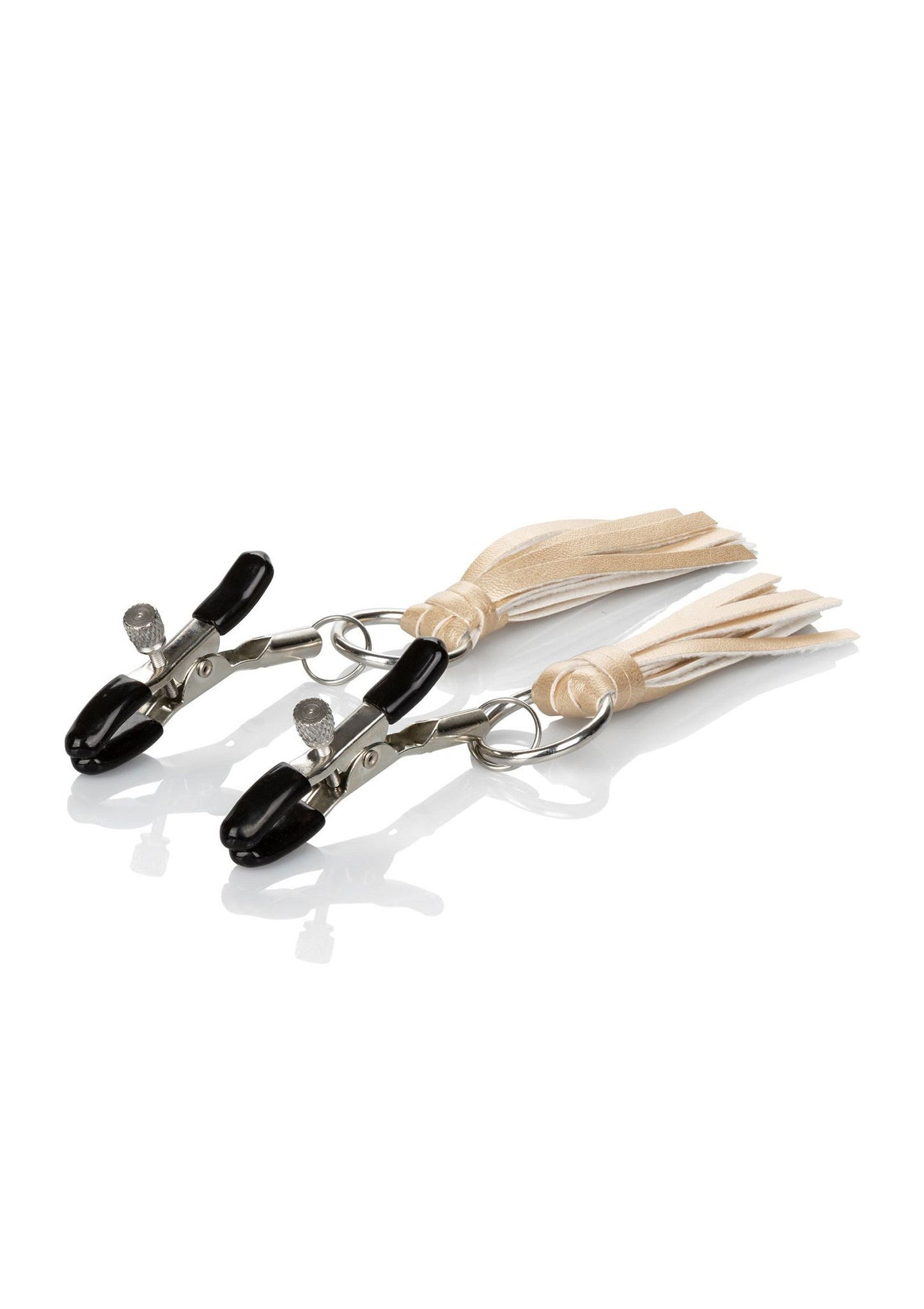 12956 calexotics nipple play playful tassels nipple clamps