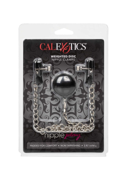 12958 calexotics nipple play weighted disc nipple clamps