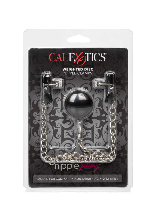 12958 calexotics nipple play weighted disc nipple clamps