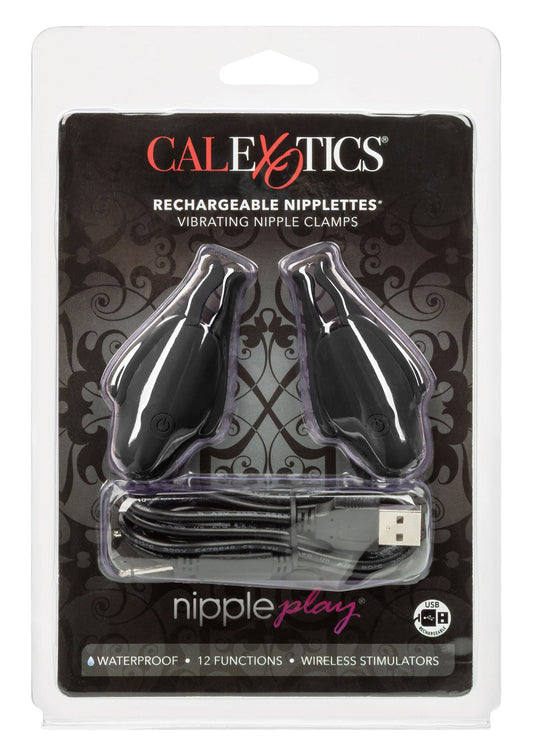 12959 calexotics nipple play rechargeable nipplettes