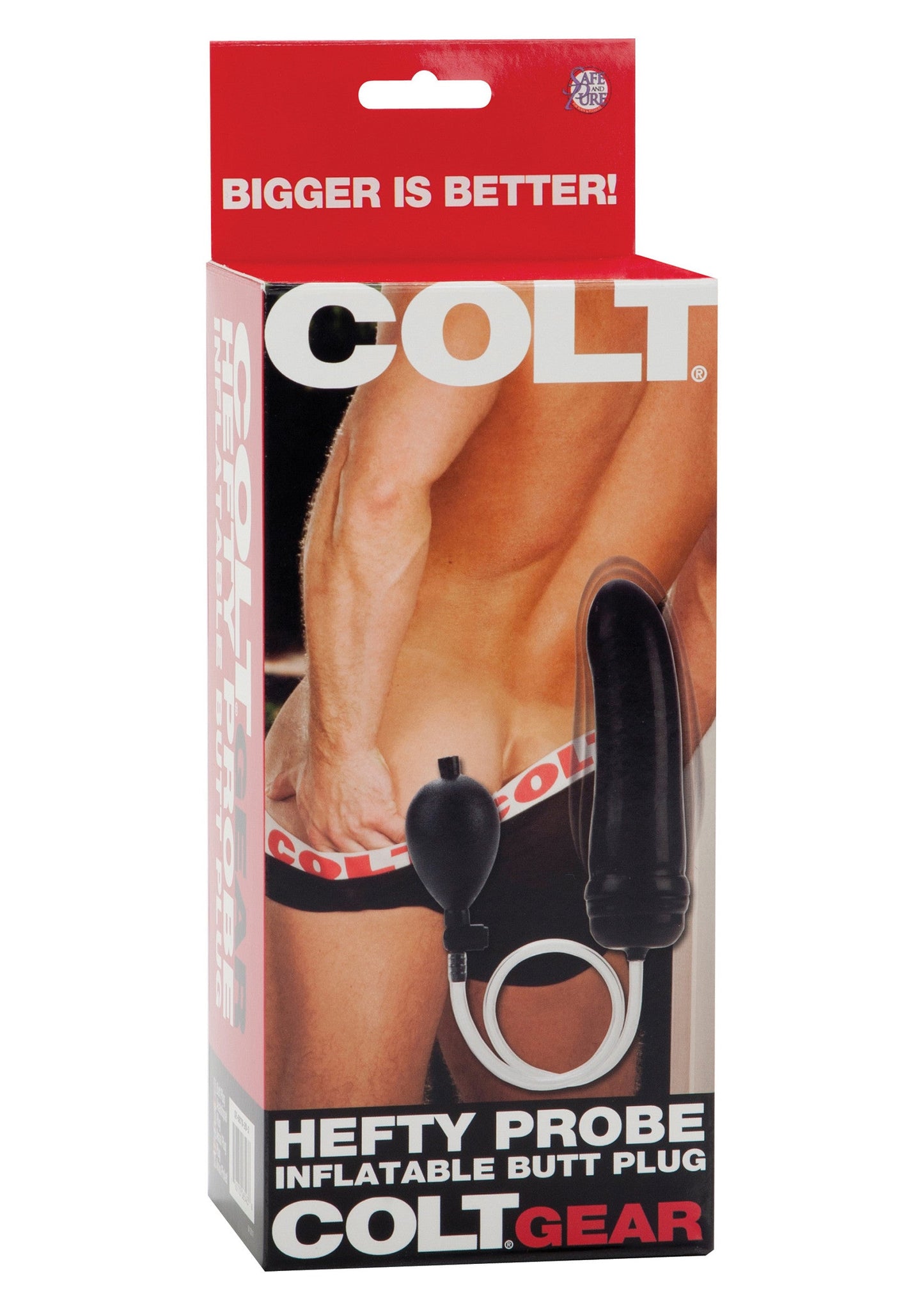 13215 calexotics colt gear colt inflatable butt plug