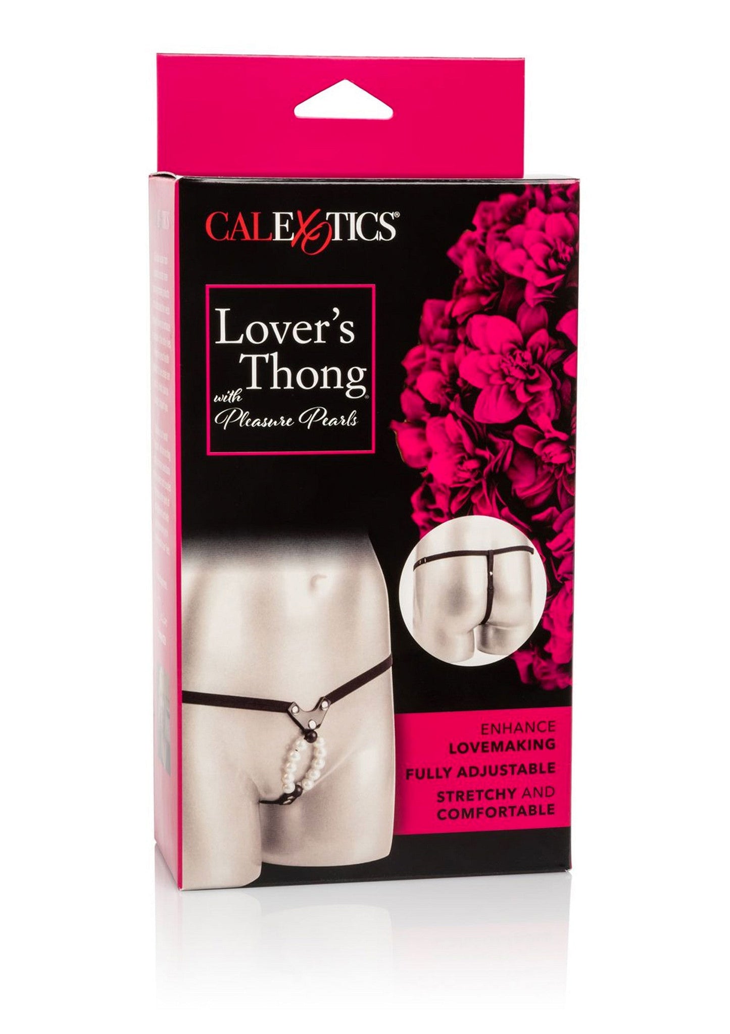 13324 calexotics panties lover thong with pleasure pearls