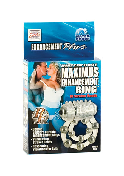 13341 calexotics couples enhancers ring 10 stroke beads vibrating