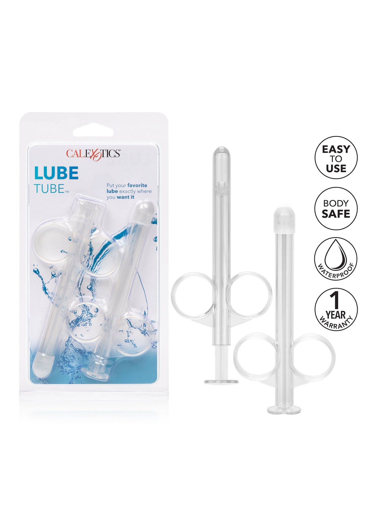 13356 calexotics water systems lube tube 2 pcs