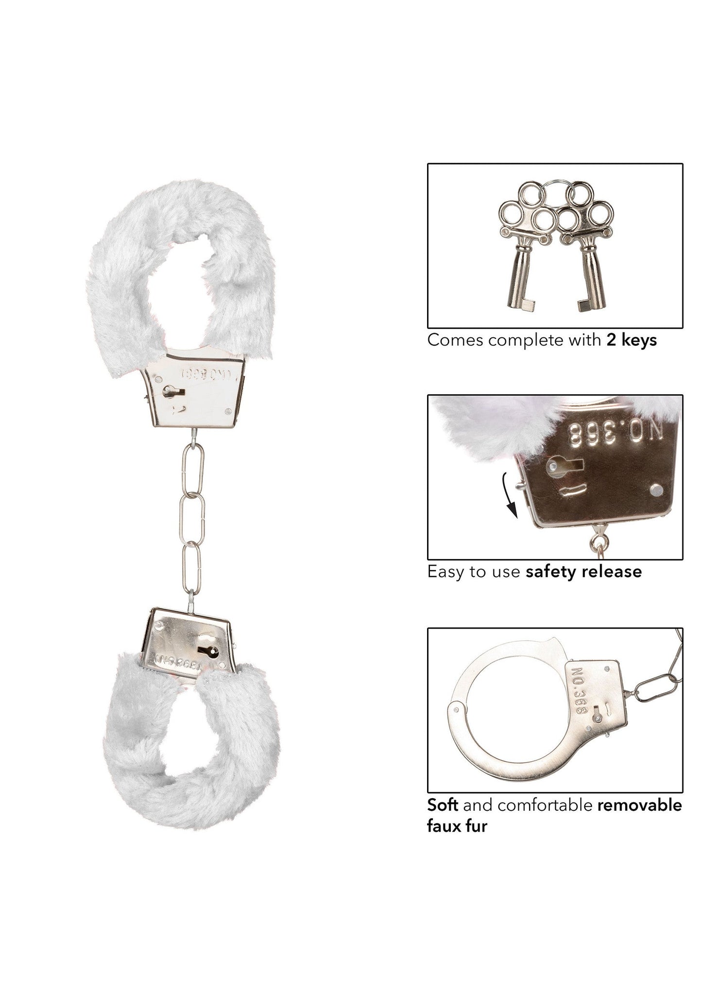 13375 calexotics playful furry cuffs