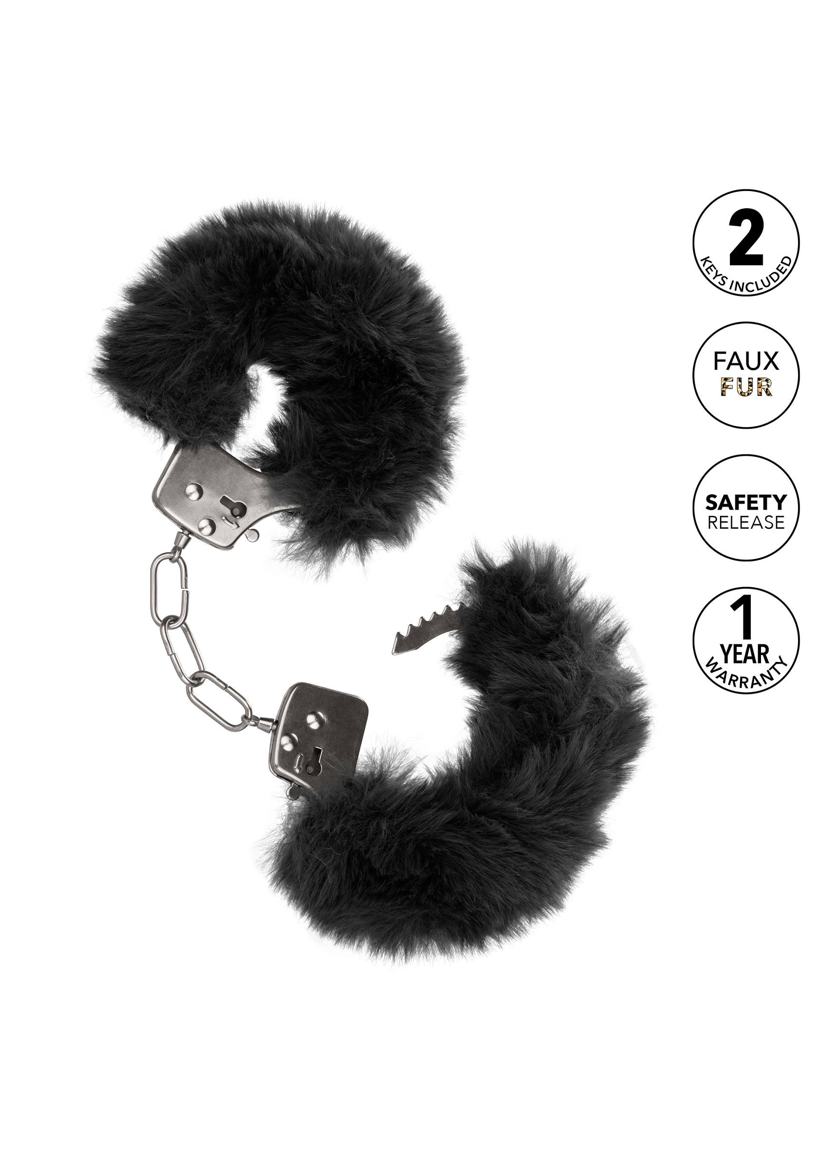 13376 calexotics ultra fluffy furry cuffs