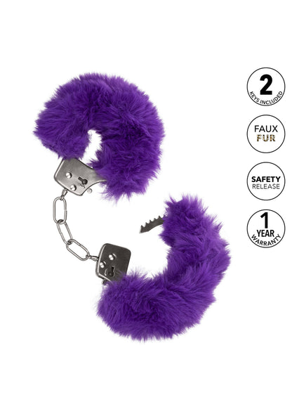 13376 calexotics ultra fluffy furry cuffs