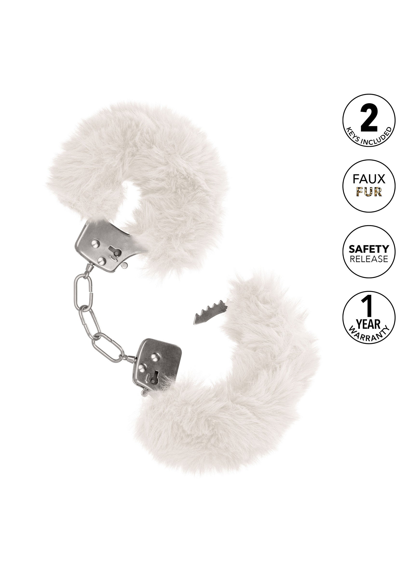 13376 calexotics ultra fluffy furry cuffs