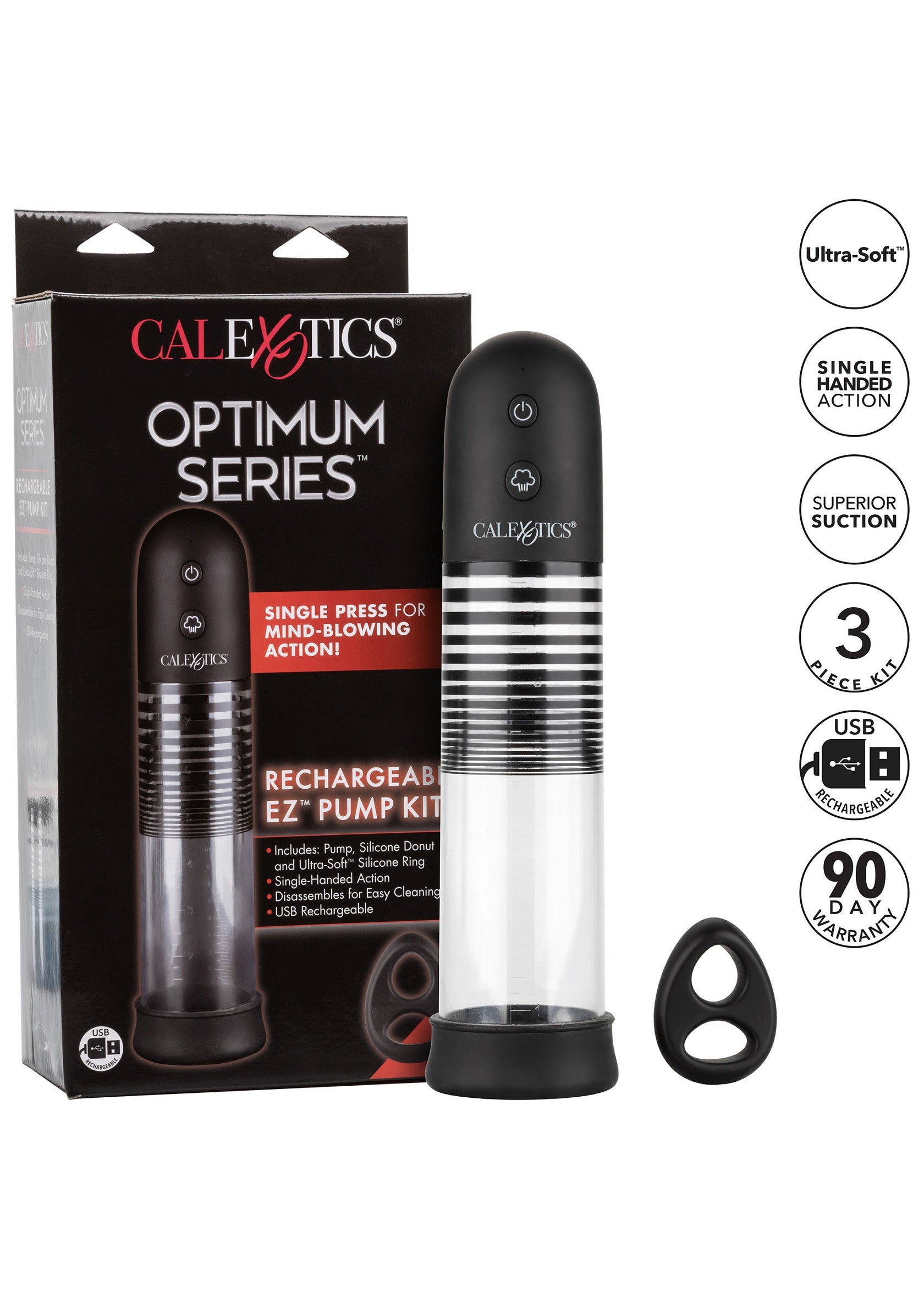 13389 calexotics optimum series rechargeable ez pump kit