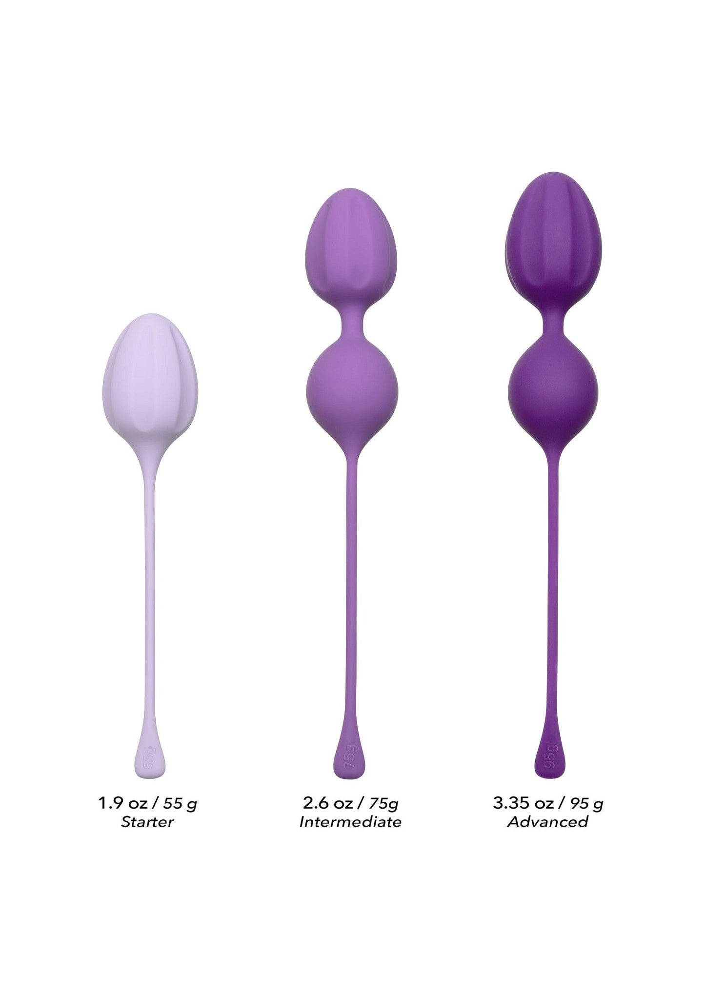 13537 calexotics kegel exercisers kegel training 3 pcs