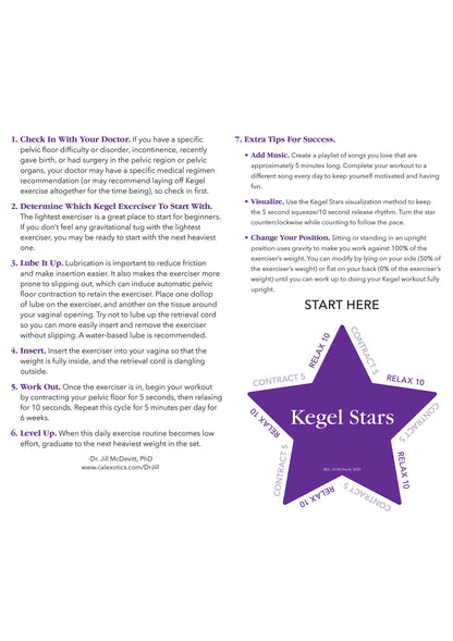 13537 calexotics kegel exercisers kegel training 3 pcs