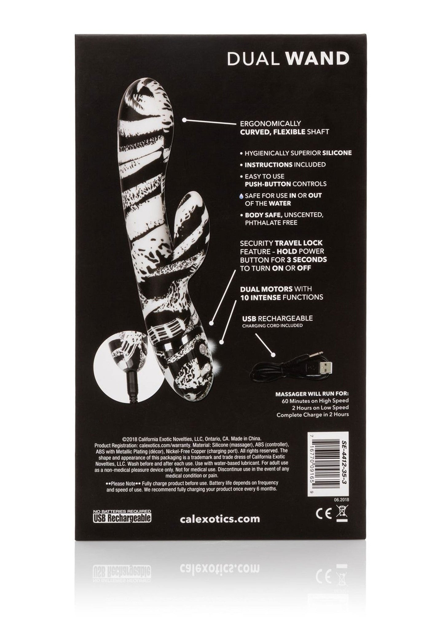 13582 calexotics hype hype dual wand