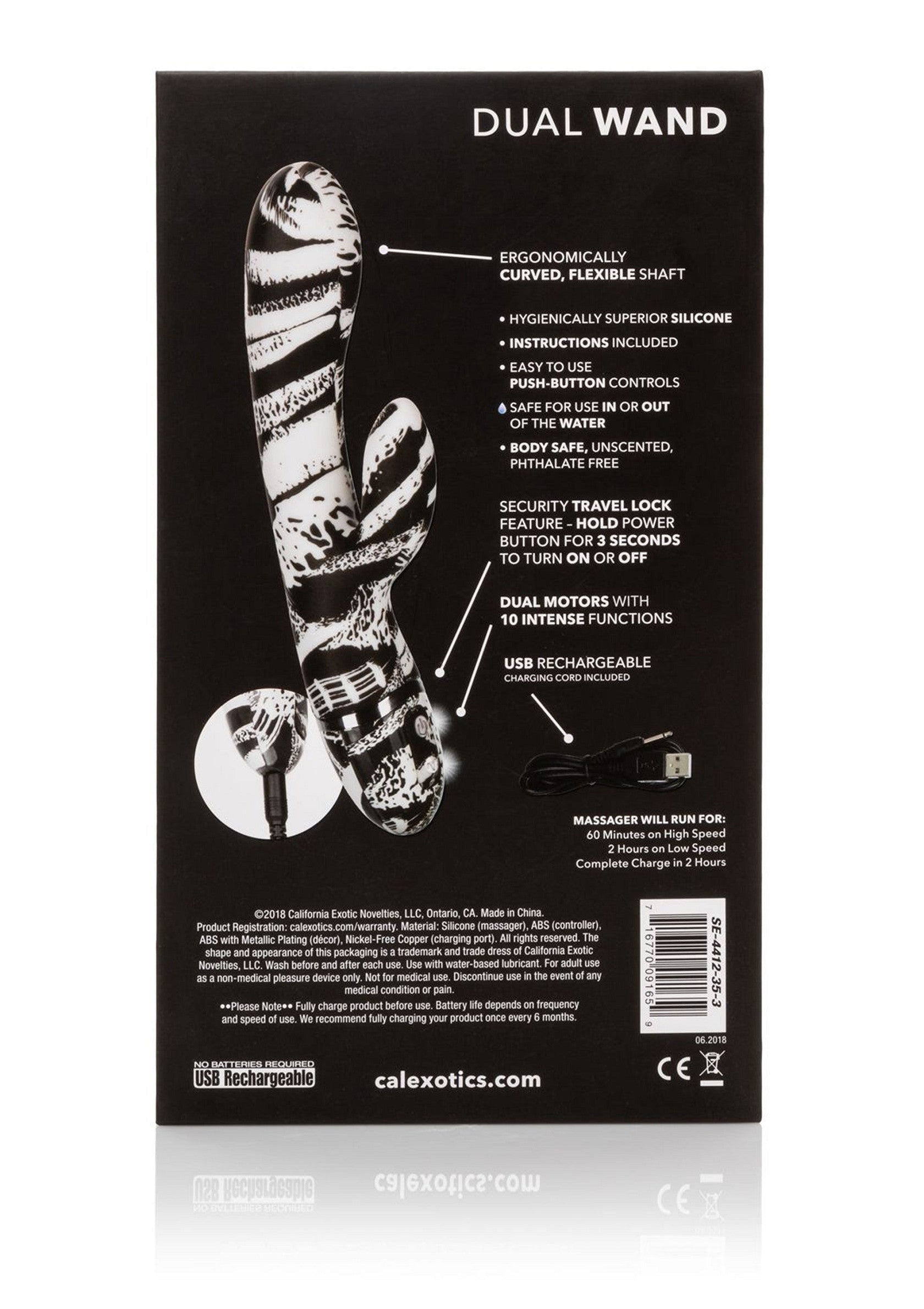 13582 calexotics hype hype dual wand