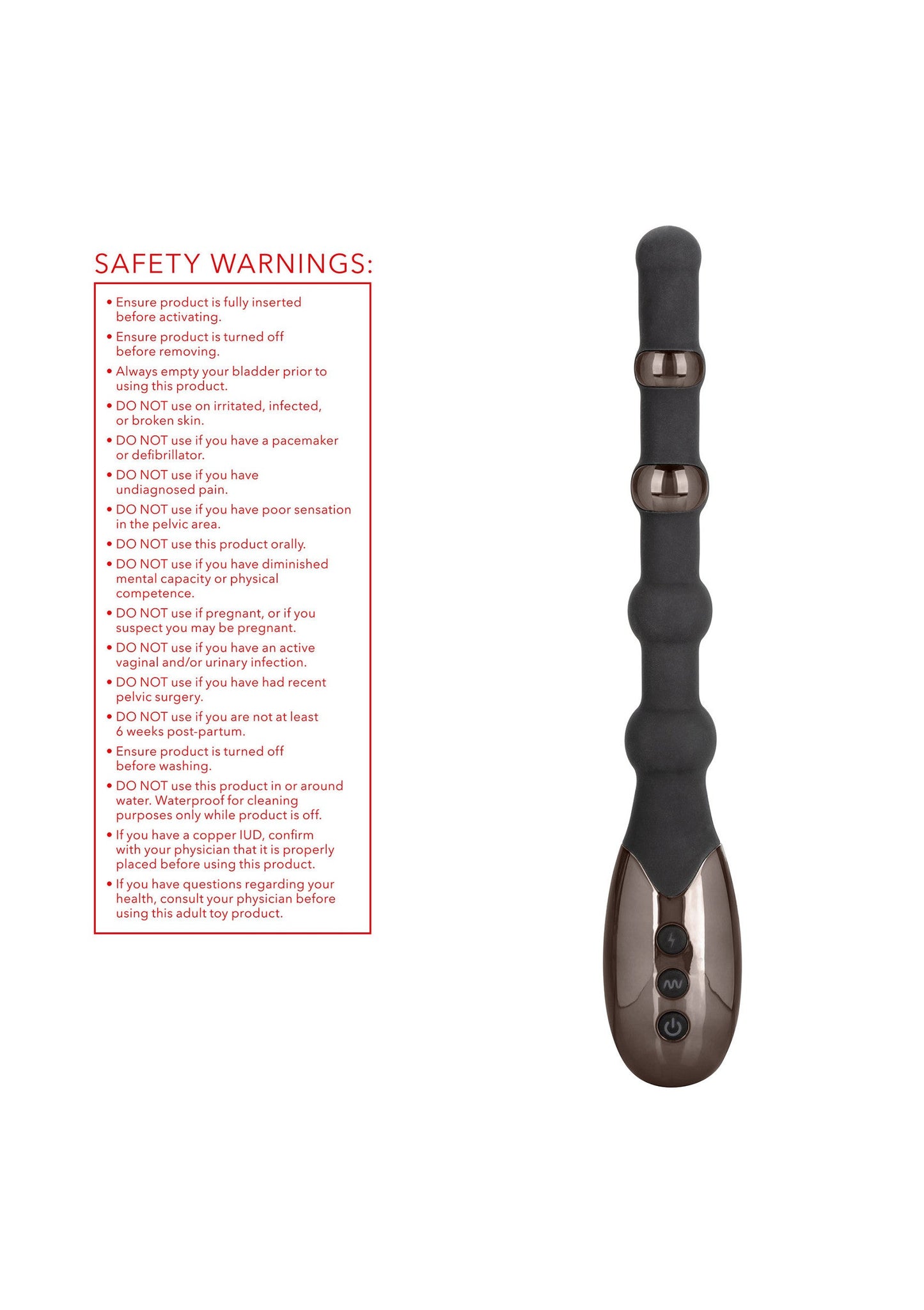 13599 calexotics volt volt electro beads