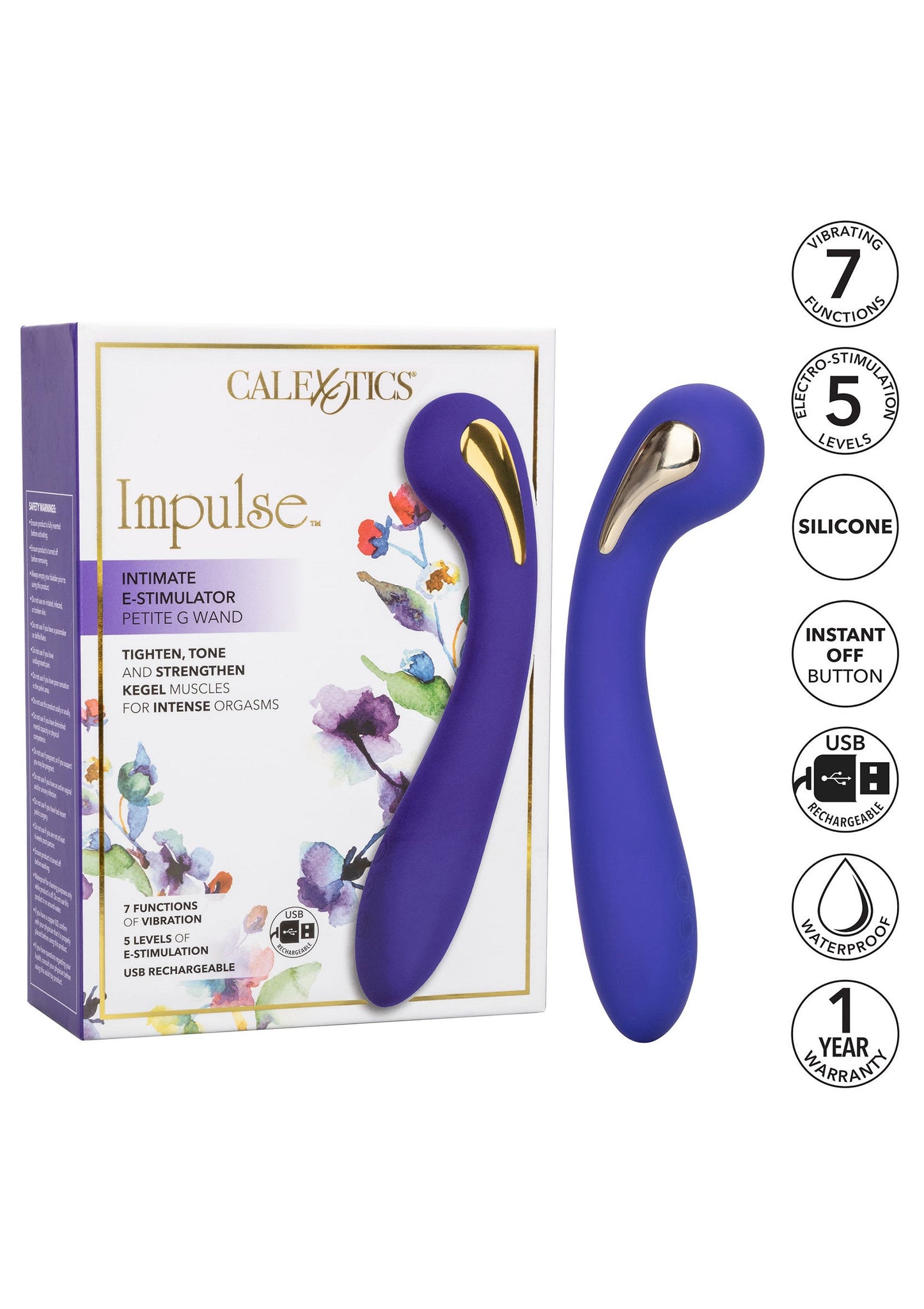 13606 calexotics impulse estim petite g wand