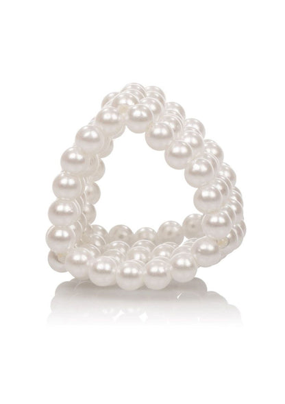 13638 calexotics basic essentials pearl stroker beads small
