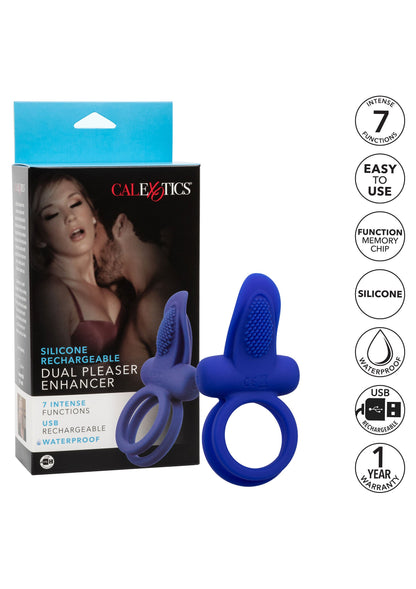 13676 calexotics couples enhancers dual pleaser enhancer recharge