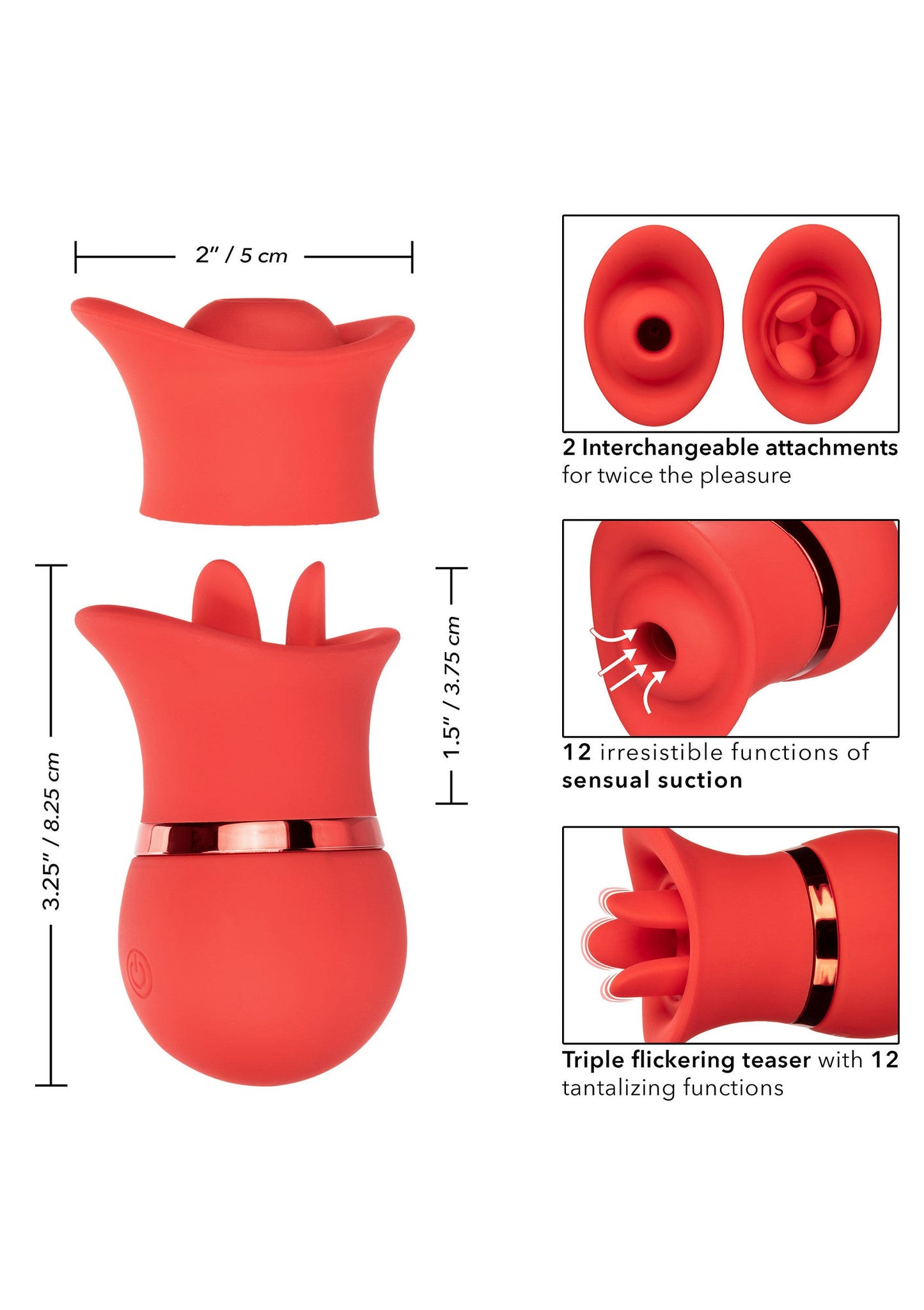 13963 calexotics french kiss french kiss suck play set