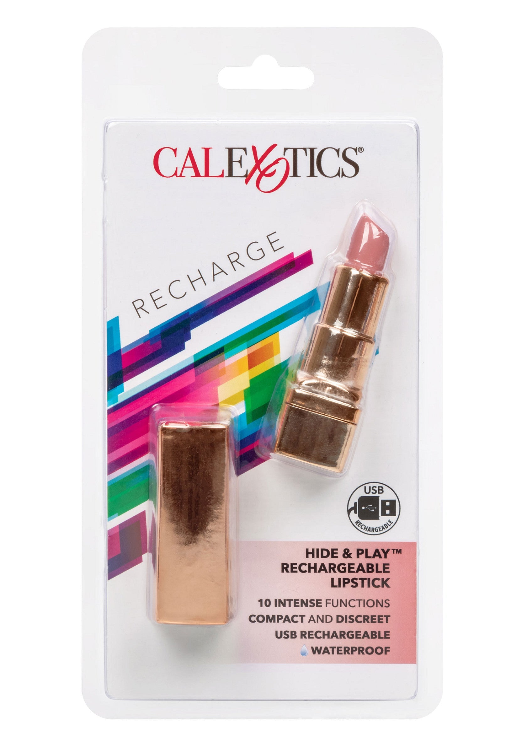 14019 calexotics bullets hide play lipstick recharge