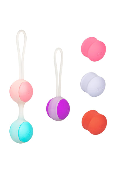 14061 calexotics she ology interchangeable kegel set