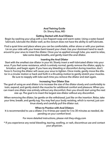 14064 calexotics she ology wearable anal training set 5pc