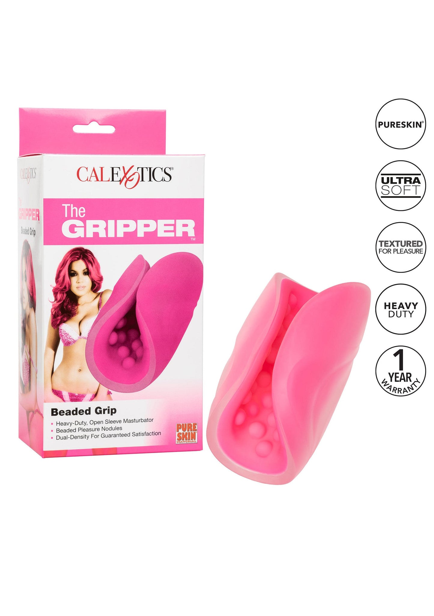 14152 calexotics the gripper beaded grip