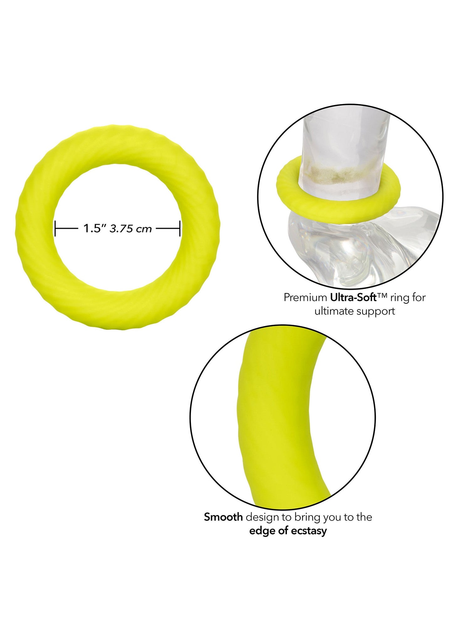 14164 calexotics link up link up ultra soft edge